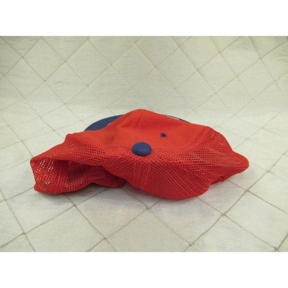 Super Bowl XXII 1988 Vintage Red Blue San Diego Snapback Trucker Hat Cap Mesh - Picture 3 of 7